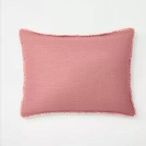 COPY - Heavyweight Linen Blend Pillow Sham Set - Casaluna KING